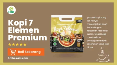 manfaat kopi 7 elemen premium HNI
