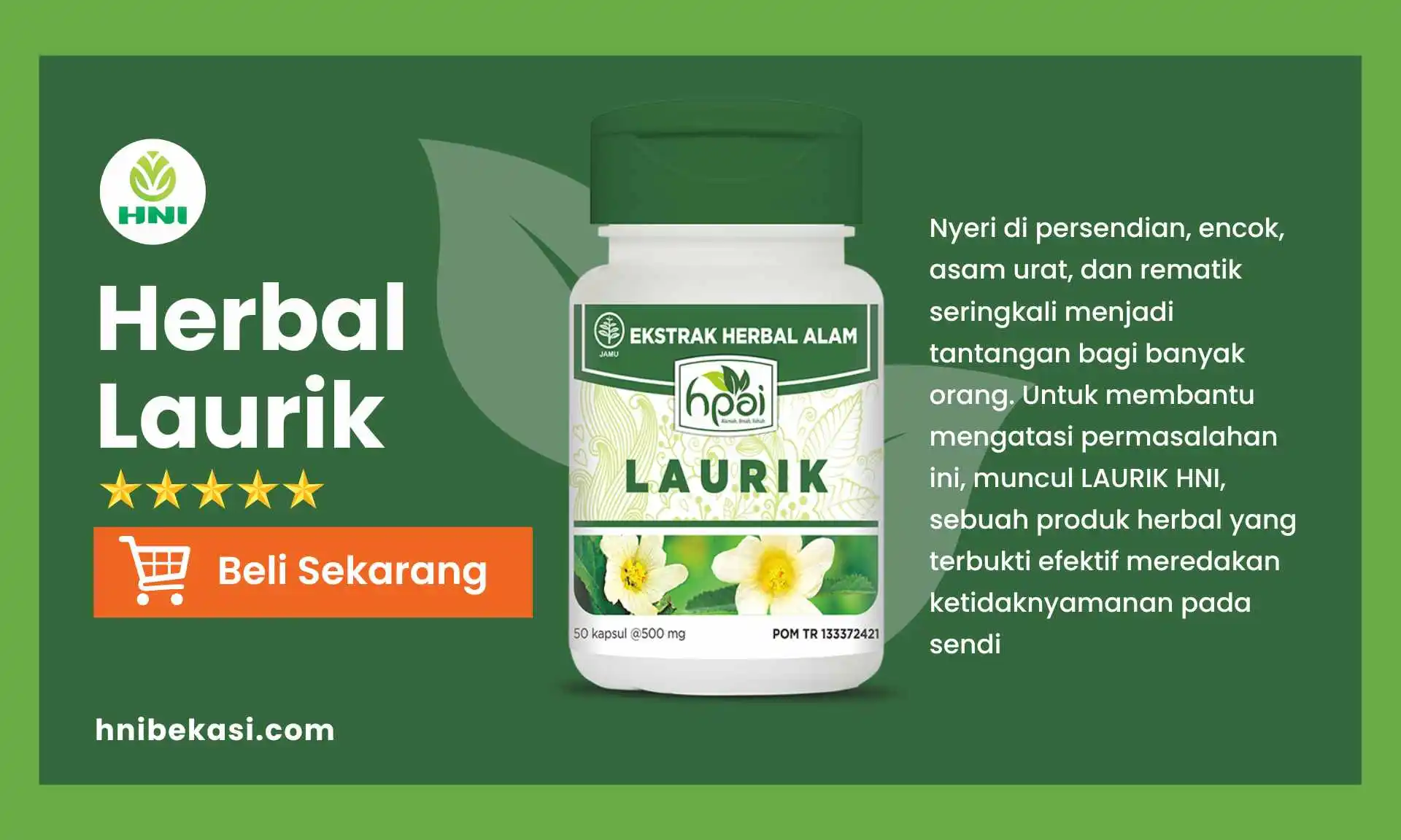 Manfaat dan Kandungan LAurik HNI