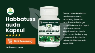 habbatussauda kapsul hni